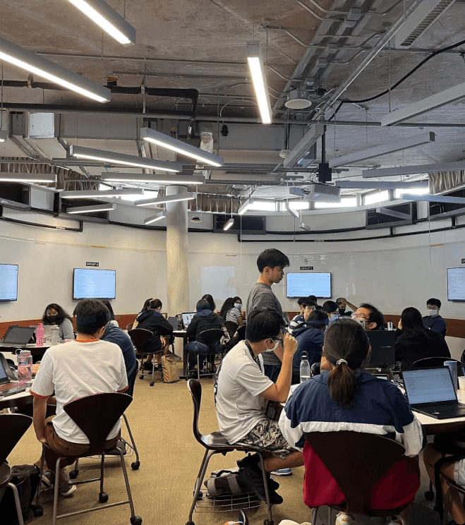 Participants at a Sozcode technology training session